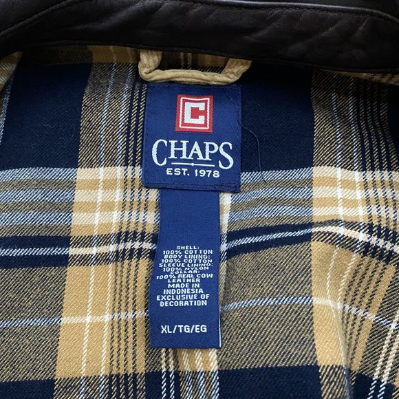 GUC Chaps Ralph Lauren Corduroy Jacket - Heavyweight Blanket Lined Men's Size XL - Picture 11 of 12